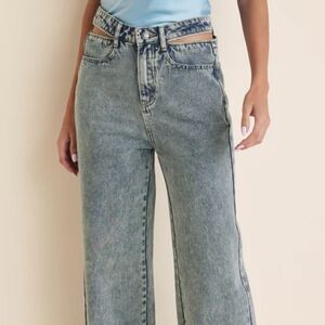Sexy Venus Cut Out Women's Jeans